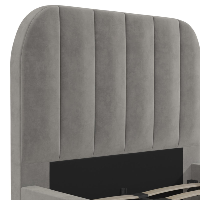 Mercury Row® Arley Upholstered Platform Bed & Reviews Wayfair